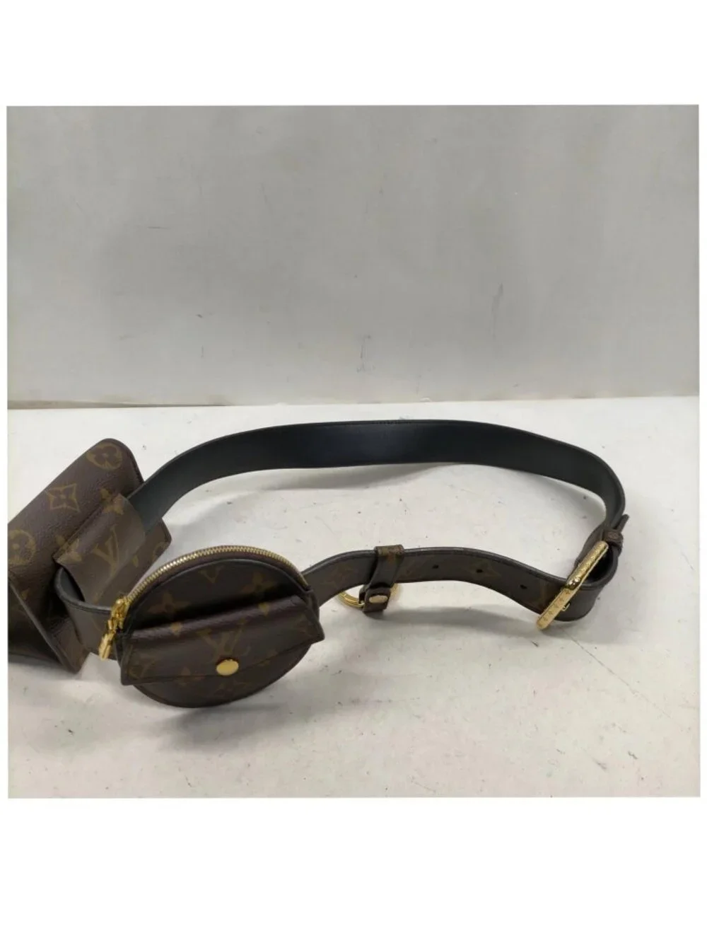 Authentic Louis Vuitton Monogram Multi-Pocket Utility Belt Bag